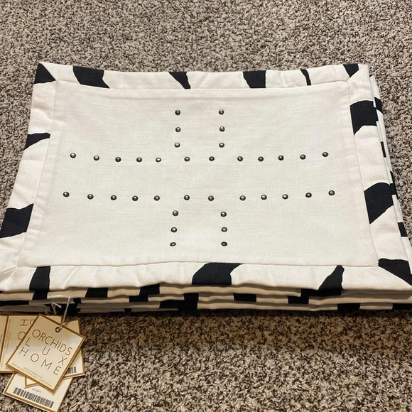 NWT Orchids Lux Home Tandy Deco Pillow Covers - Picture 6 of 6